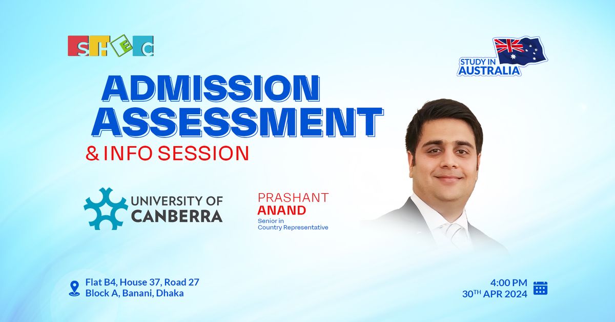 SHEC x UC l Admission Assessment & Info. Session