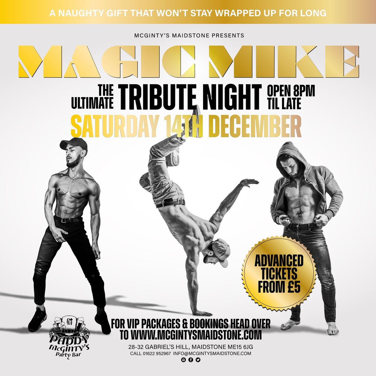 The Ultimate MAGIC MIKE Tribute Night