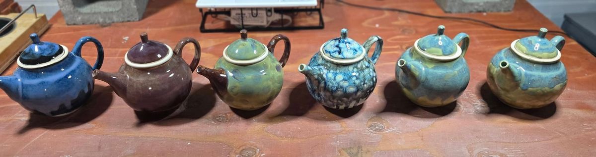 Teapot Glazing Workshop