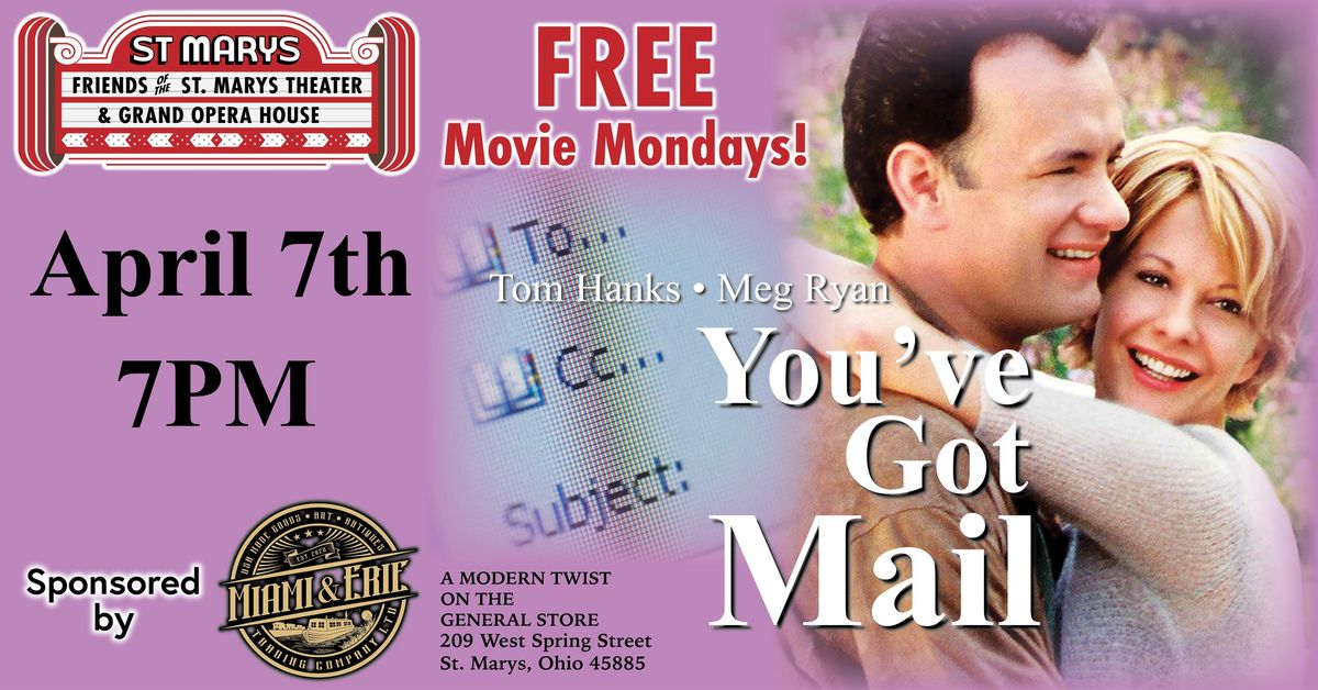 Free Movie Monday - You've Got Mail