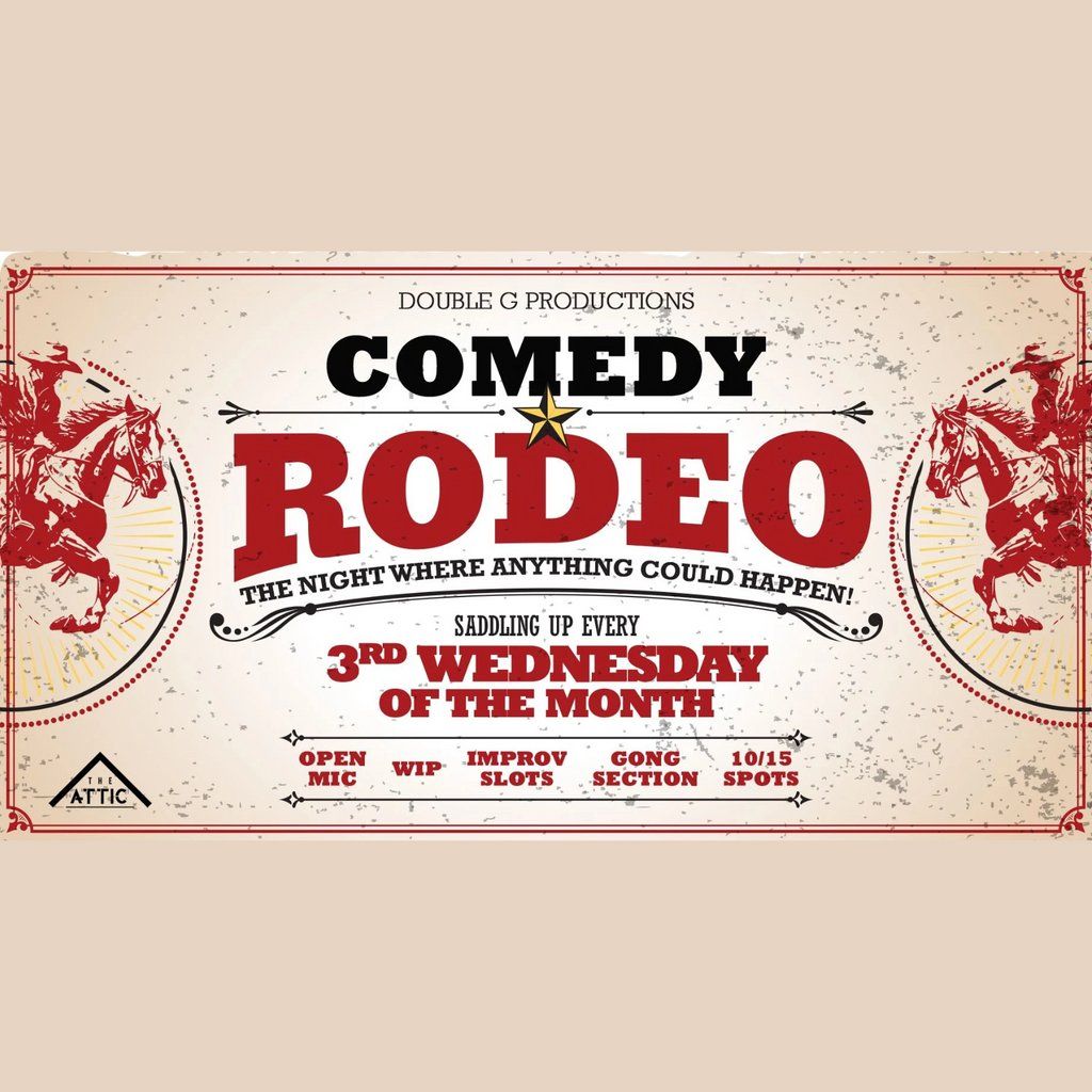 Comedy Rodeo at The Attic!