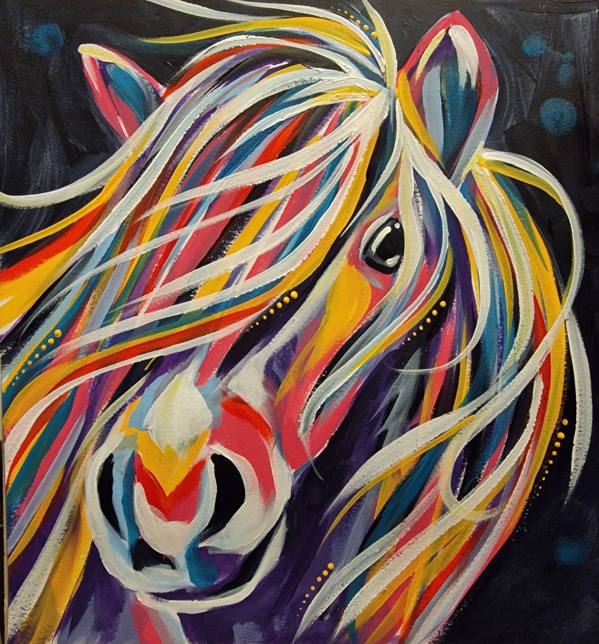 Horse Paint & Prosecco at Tea & Tipples