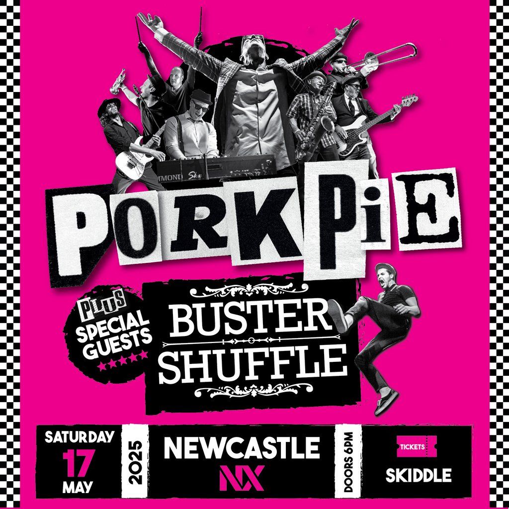 PorkPie Live plus special guests Buster Shuffle