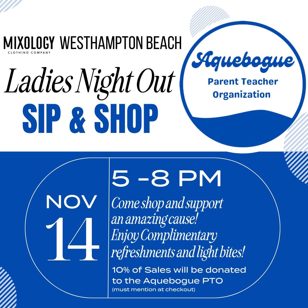 Ladies Night Out Sip & Shop