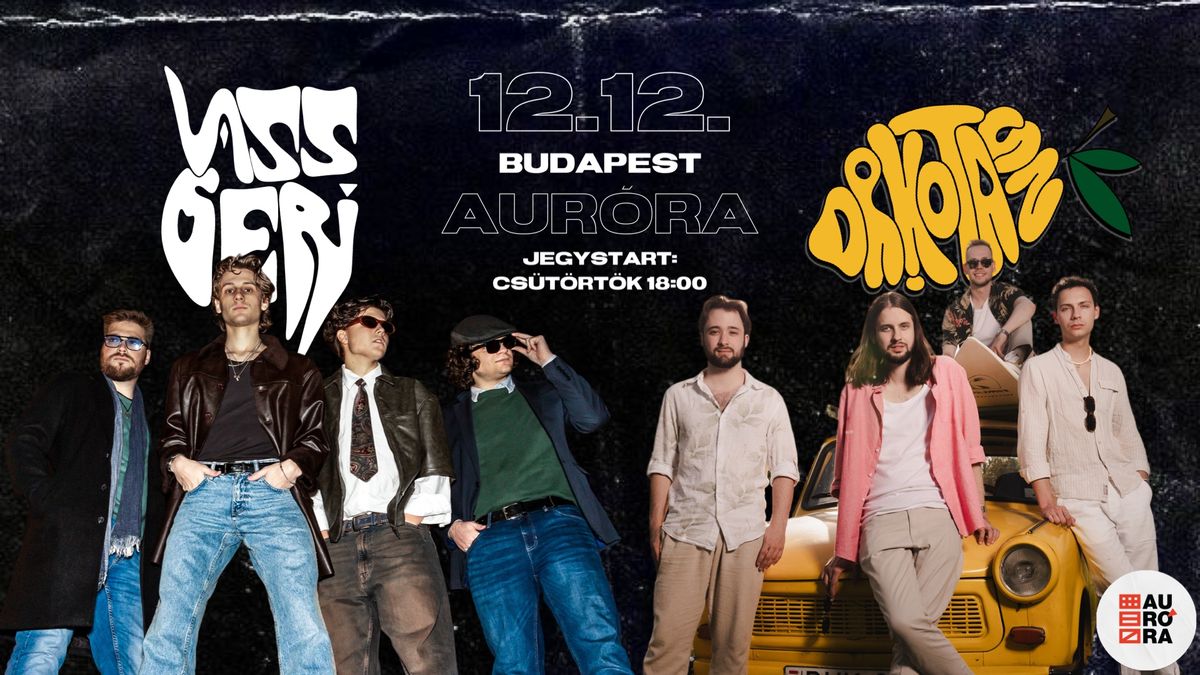 Vass Geri x dr. Kot\u00e1sz LEMEZBEMUTAT\u00d3 \/\/ Aur\u00f3ra - Budapest