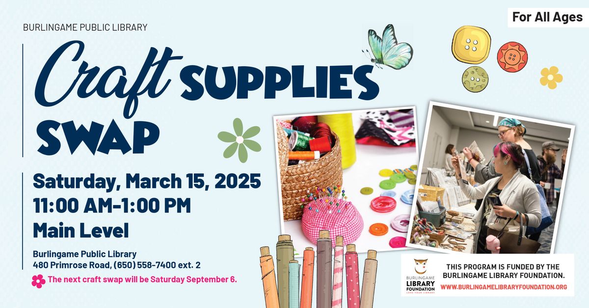 Craft Supplies Swap