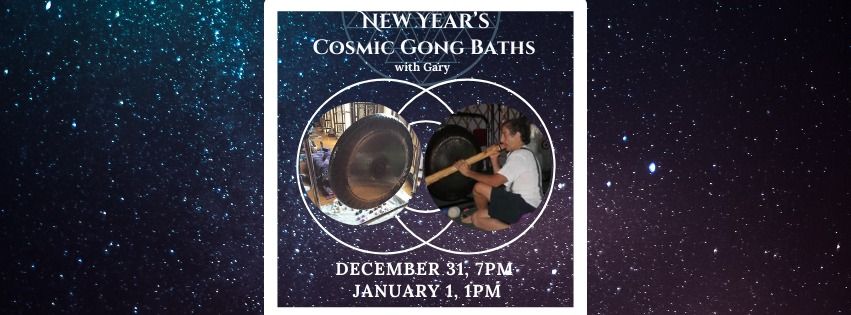 New Year's Eve Gong Bath with Gary Fishman