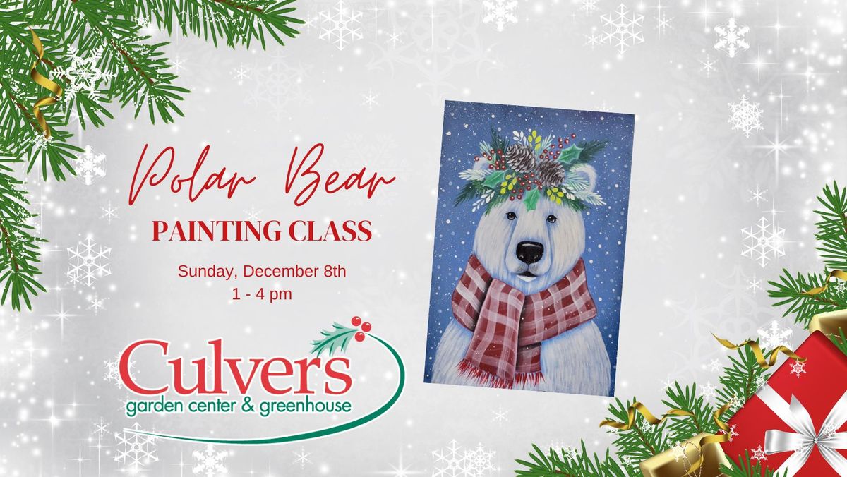 Polar Bear Painting Class