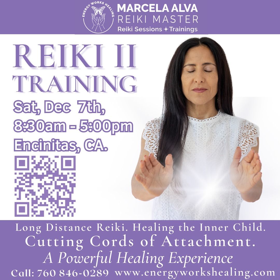 REIKI 2 TRAINING - Long Distance Healing 