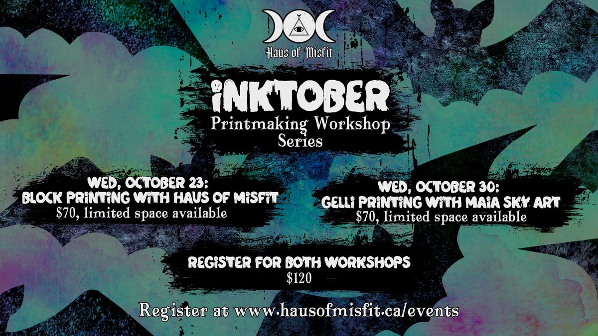 INKTOBER WORKSHOP SERIES 