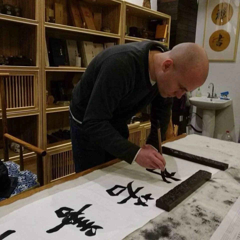 Calligraphy workshop with Edsko de Vries