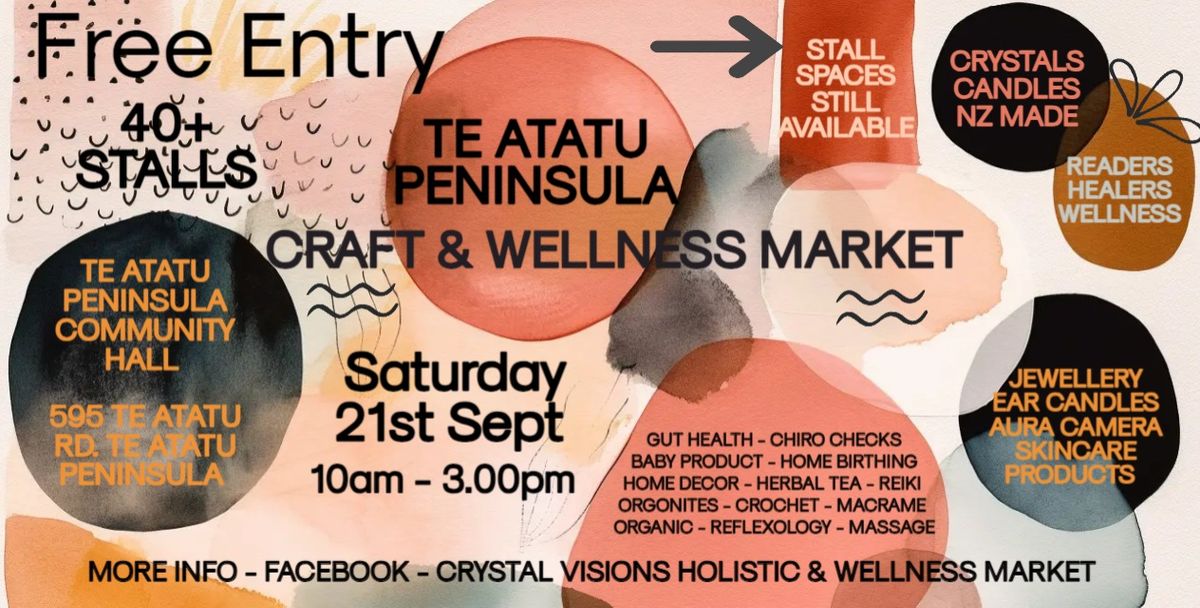 Te Atatu Peninsula Craft & Wellness Market 