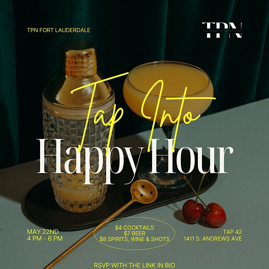 Tap Into Happy Hour