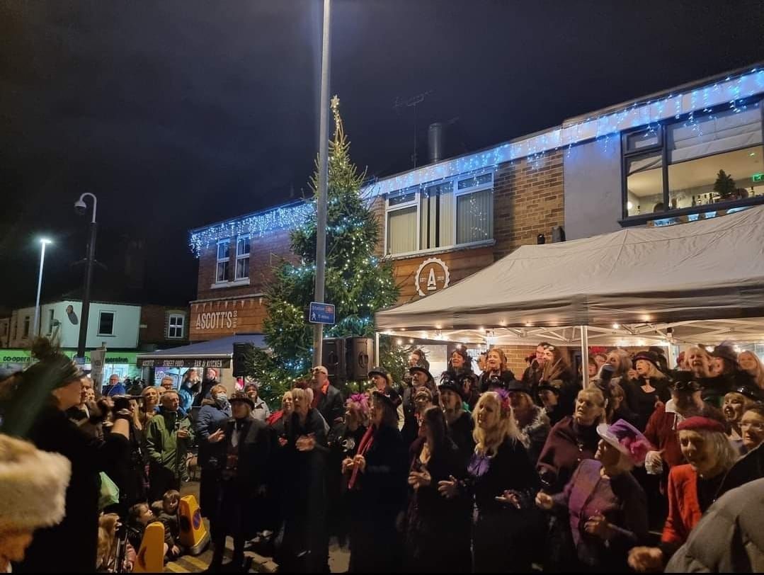 Aston Fields Light Switch on & Carol Service