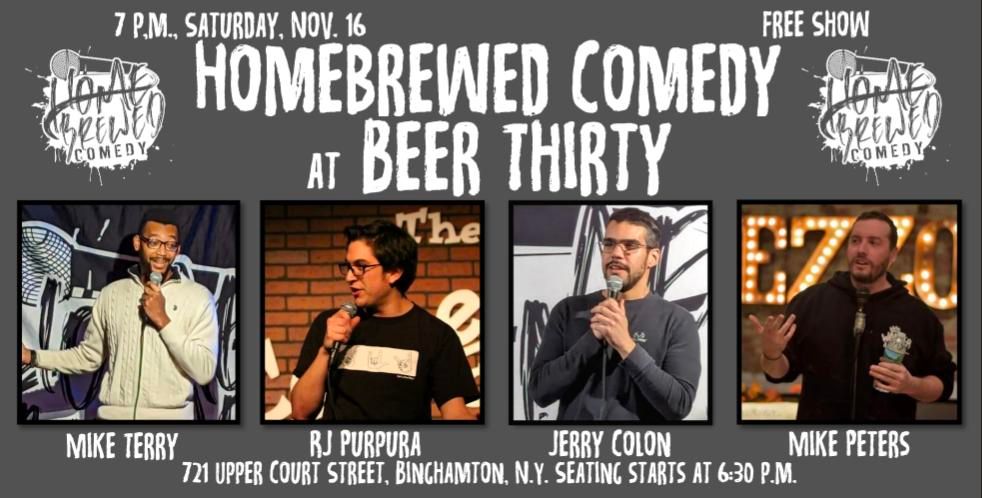 Homebrewed Comedy at Beer Thirty