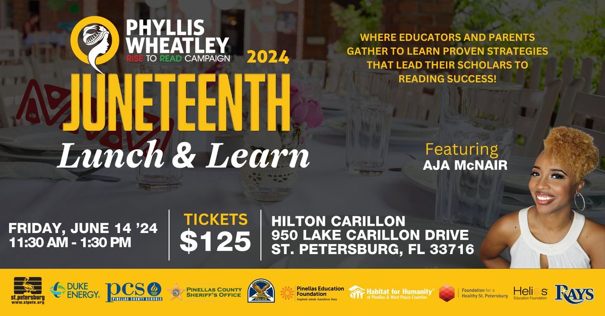 2024 Juneteenth Lunch And Learn