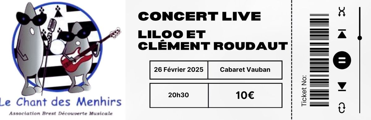 Liloo & Cl\u00e9ment R : Une soir\u00e9e, deux artistes, deux sorties !