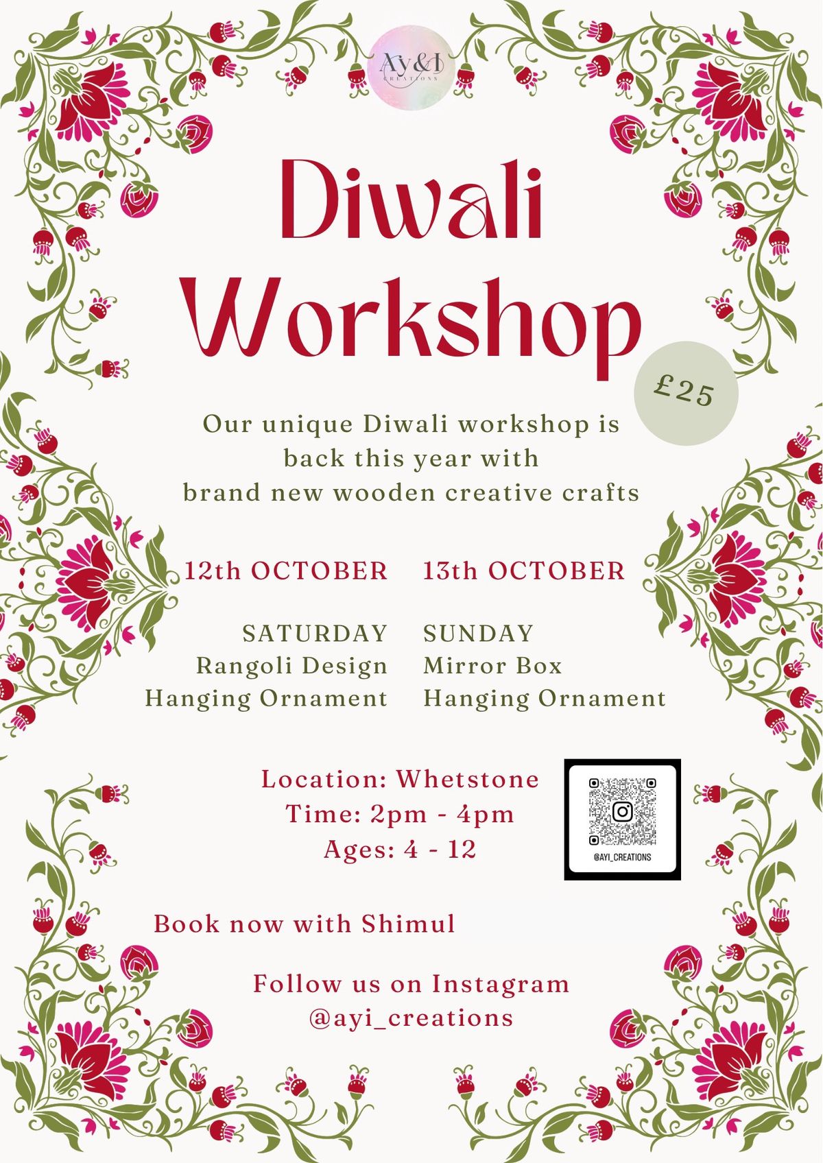 Diwali Workshop