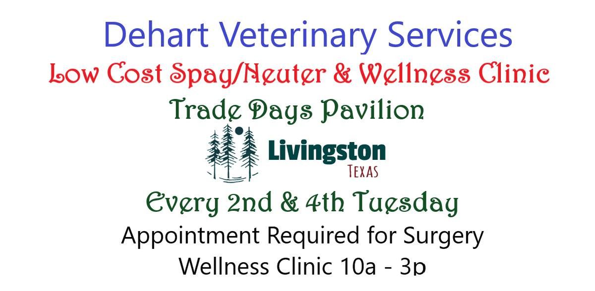 Dehart Vet Services - Livingston @ Trade Days Pavilion