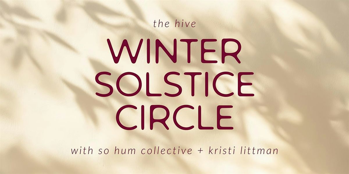 Winter Solstice Women\u2019s Circle
