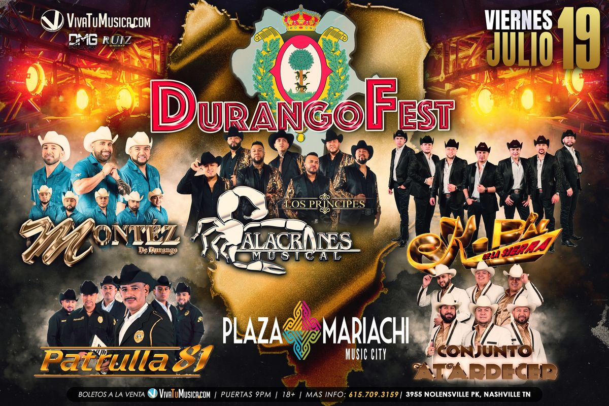 Durango Fest 2024 - Nashville, TN. - Plaza Mariachi Music City