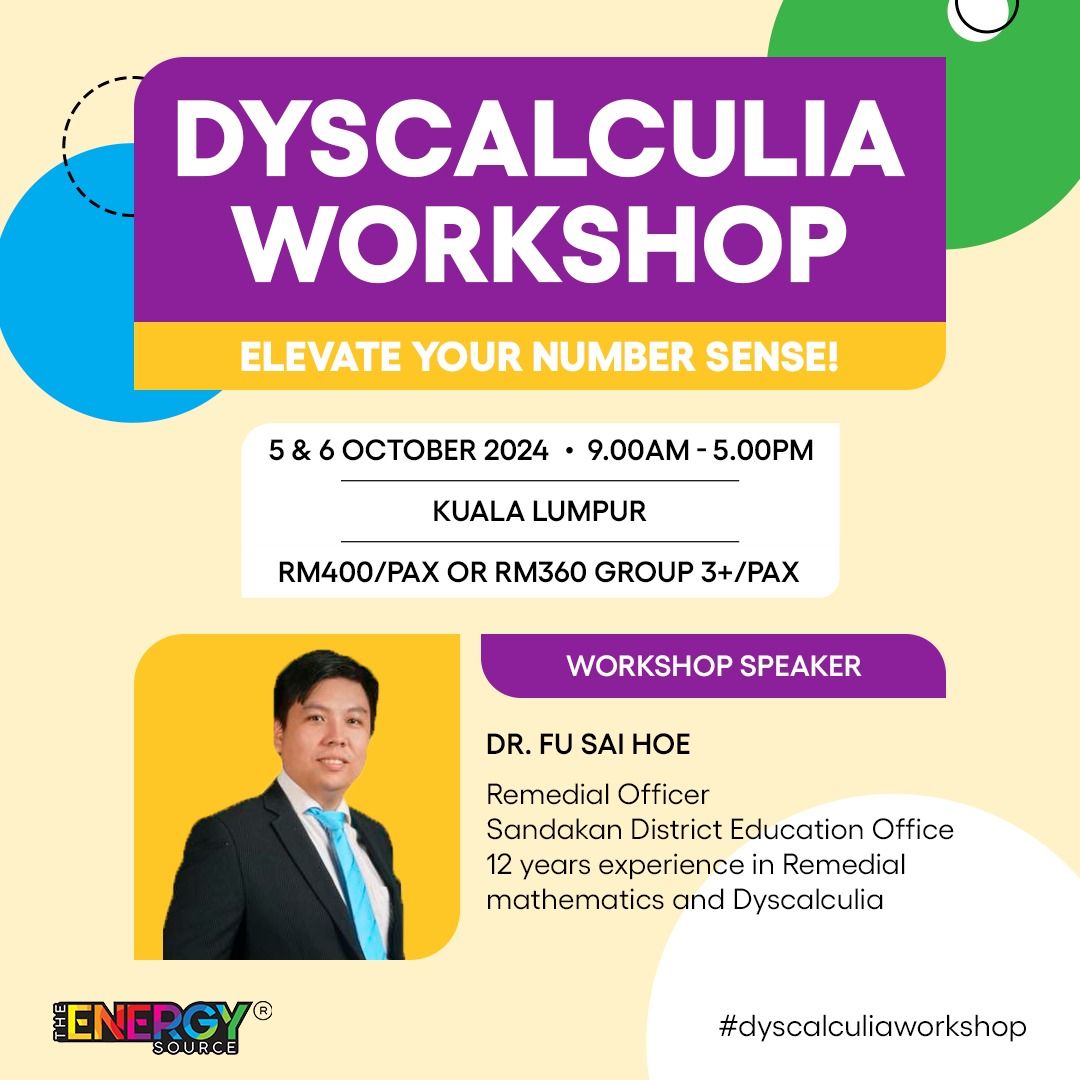 Dyscalculia Workshop: Elevate your Number Sense!