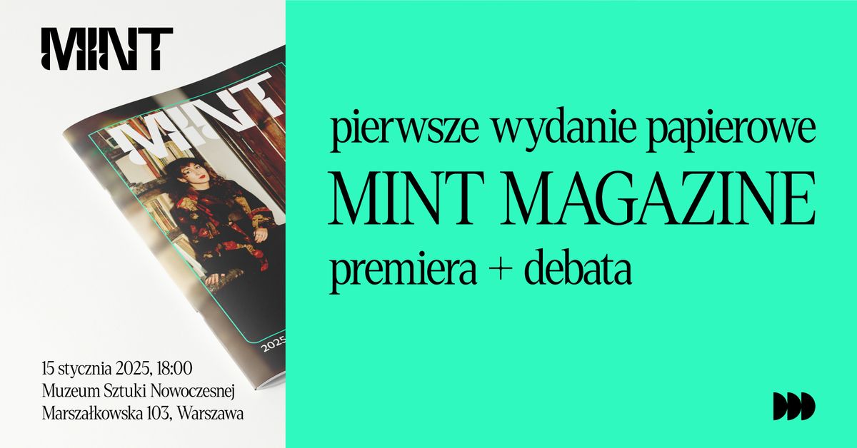 Premiera pierwszego drukowanego wydania Mint. \u201e\u015awiaty wok\u00f3\u0142 siebie\u201d. 