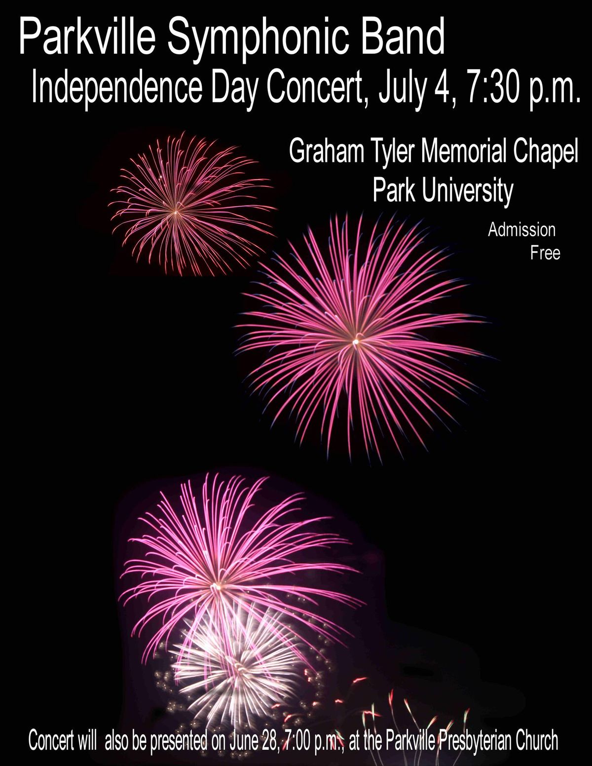 2024 Fourth of July Concert (our 27th semi-annual)