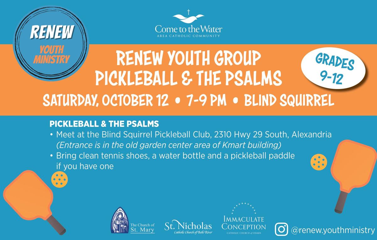 PIckleball & the Psalms