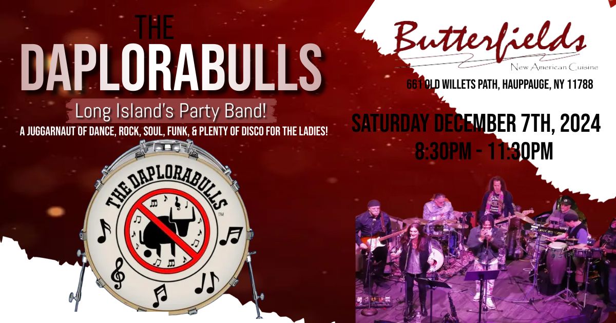 The Daplorabulls Live at Butterfields in Hauppauge 