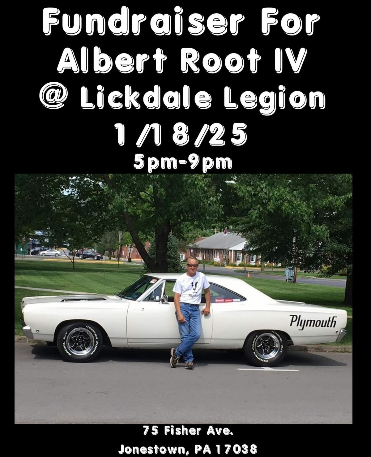 Fundraiser For Albert Root IV (Cancer Sucks!)