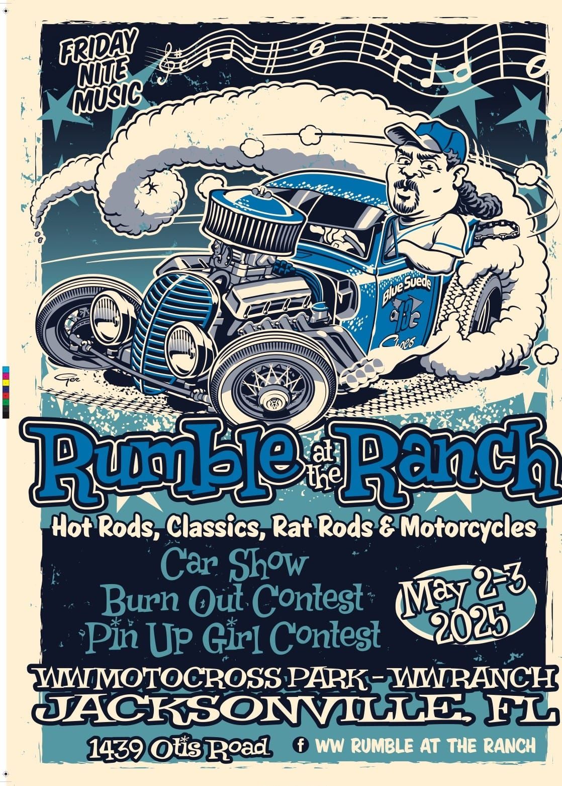 Dixie Chapter Pontiacs at the Rumble at the Ranch concert and car show 2 day festival