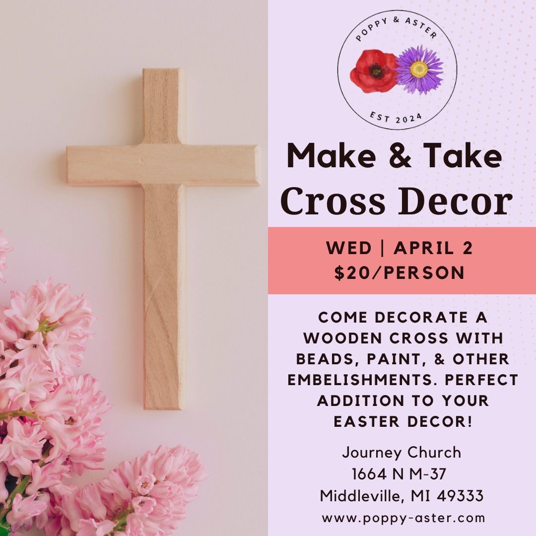 Make & Take: Cross Decor