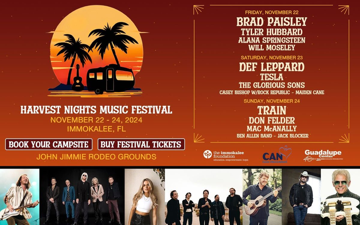 Harvest Nights Music Festival: Def Leppard & Tesla - Saturday Pass