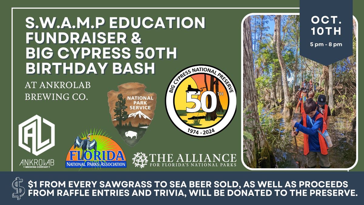 Sawgrass to Sea Fundraiser for The Alliance for Florida National Parks