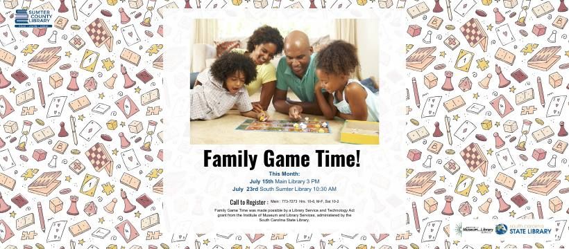 Family Game Time (Main)