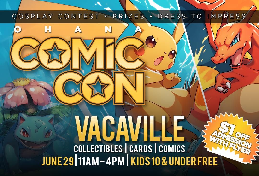 Vacaville Toy-Anime-Comic Con