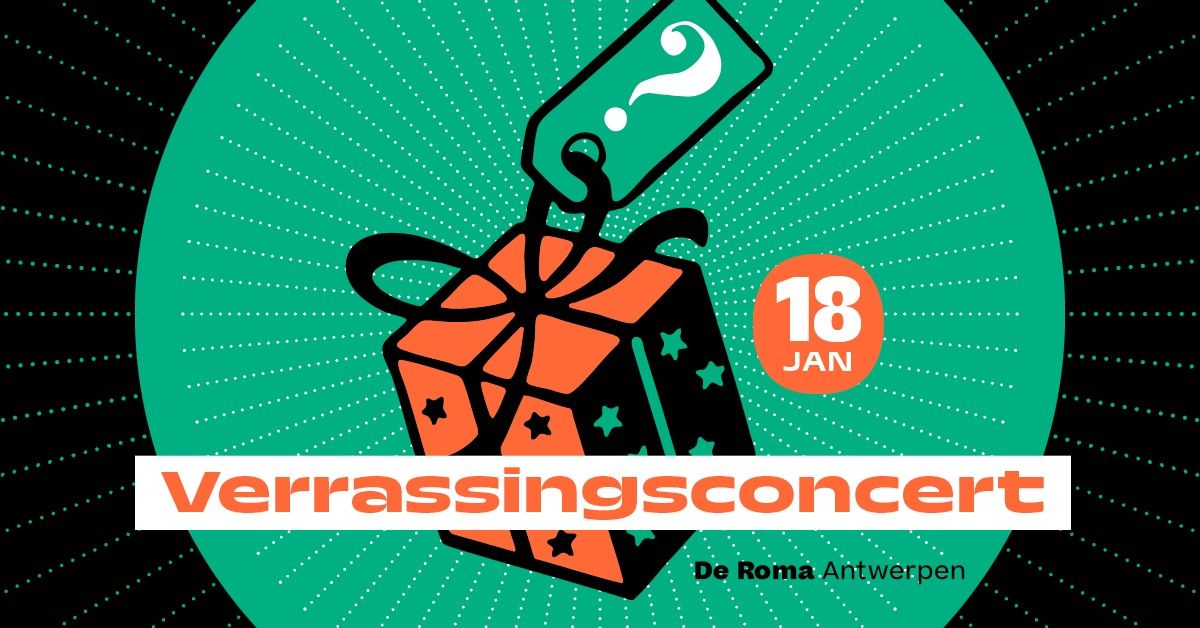 Verrassingsconcert in De Roma