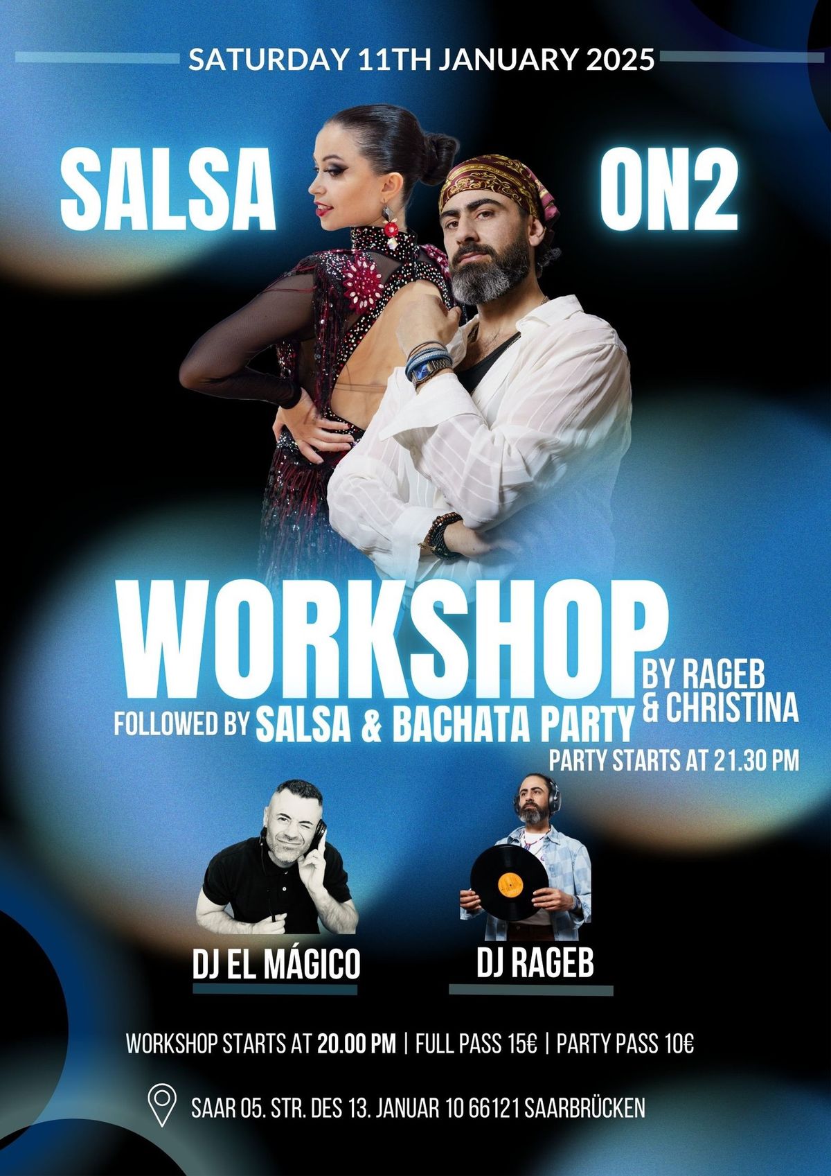 \ud83c\udf89\ud83d\udd25Salsa&Bachata Night \ud83d\udd25\ud83c\udf89