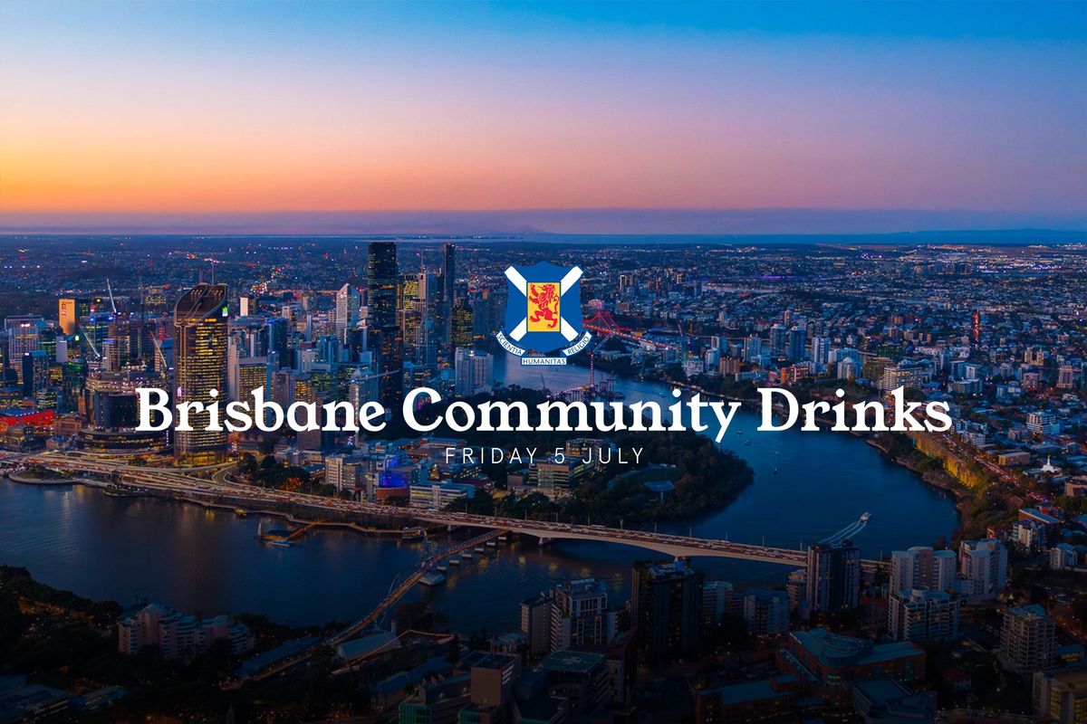 Brisbane Scotch College Adelaide Community Drinks