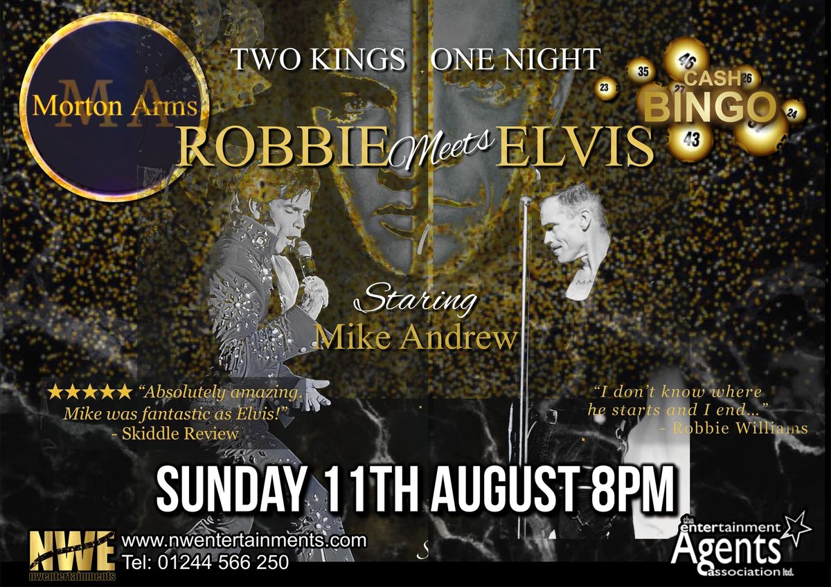 Elvis Meets Robbie Performed By Mike Andrew