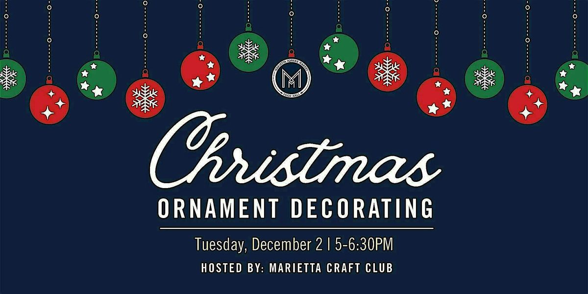 Christmas Ornament Decorating