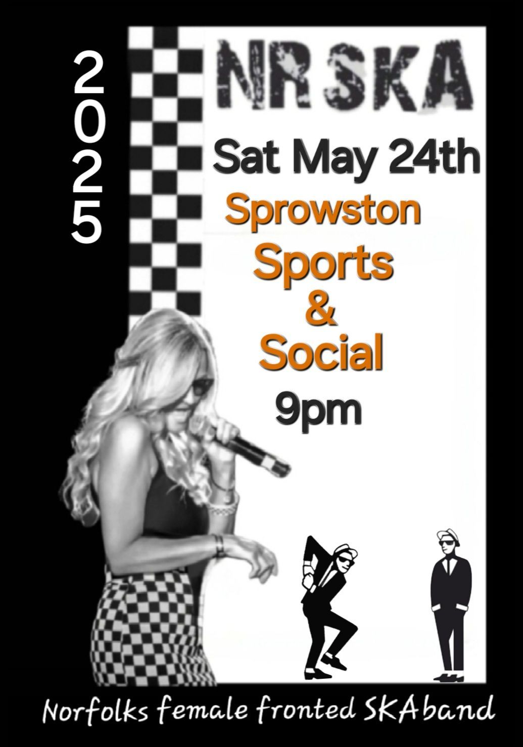 NR SKA Debut at Sprowston Sports & Social 