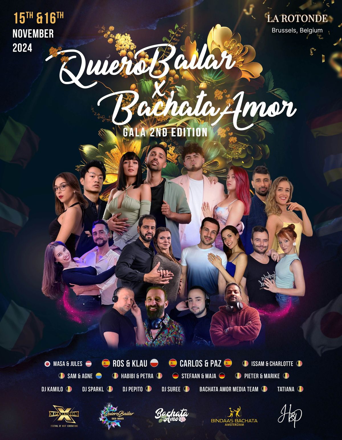 Quierobailar & Bachata Amor Bachata Gala Weekend - 2nd Edition - promo code GOS173