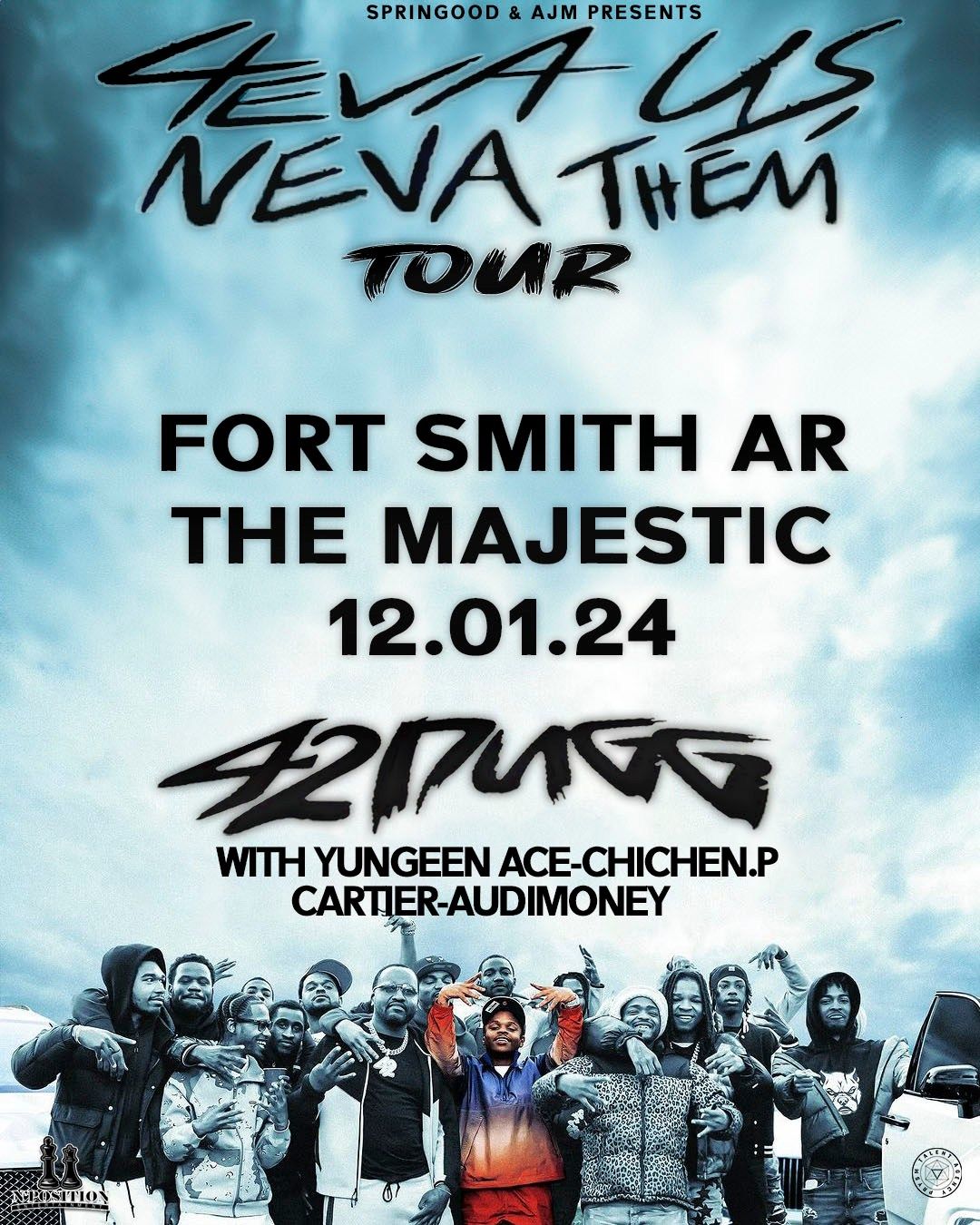 42 Dugg and Yungeen Ace 4EVA US NEVA THEM TOUR FORT SMITH AR