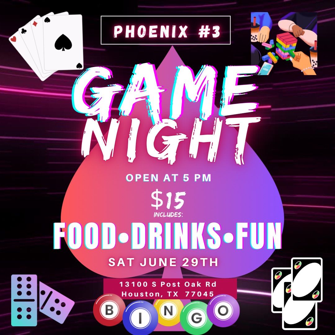 3rd Annual Game Night
