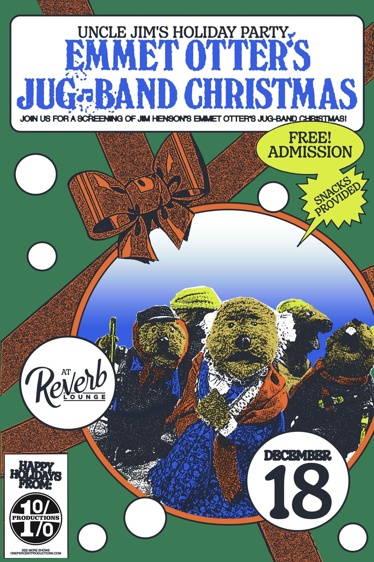 Uncle Jim's Holiday Party with Emmet Otter's Jug-Band Christmas