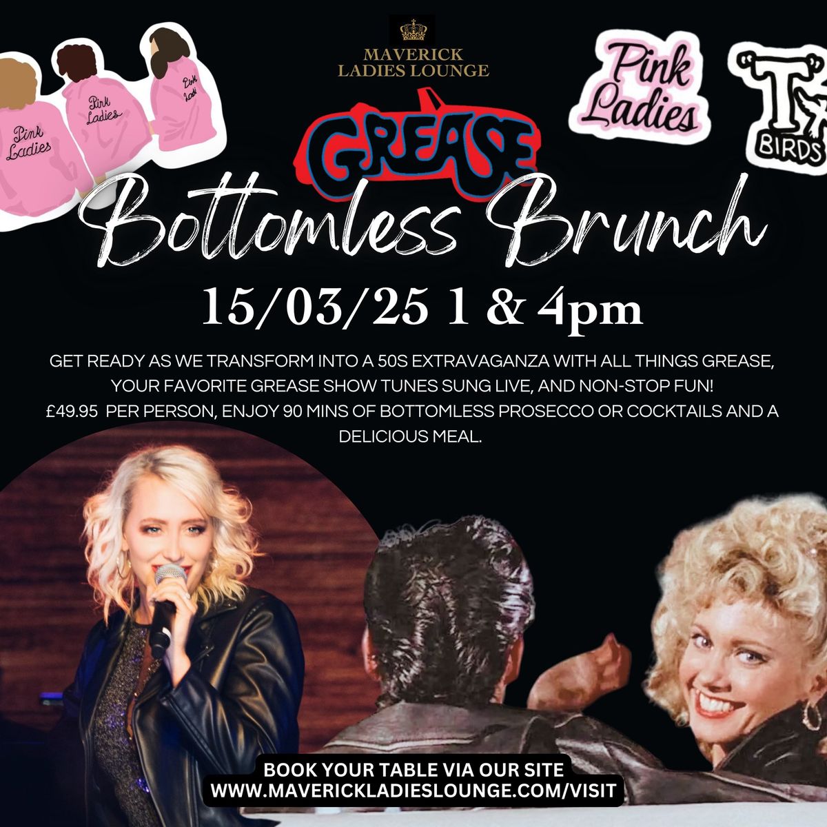 Grease Bottomless Brunch!