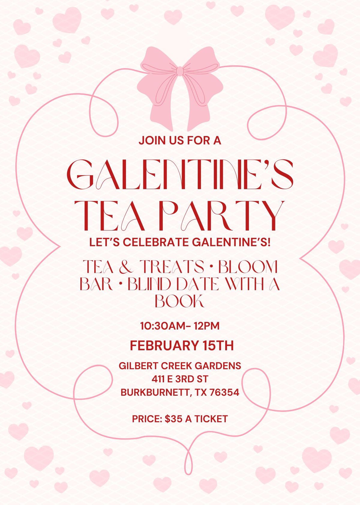 Galentine\u2019s Tea Party 