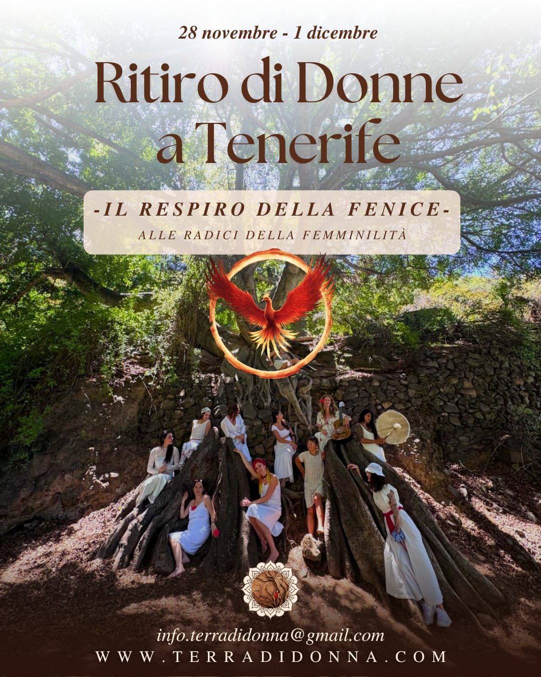 Ritiro di donne IL RESPIRO DELLA FENICE \/ women's retreat THE BREATH  OF THE PHOENIX